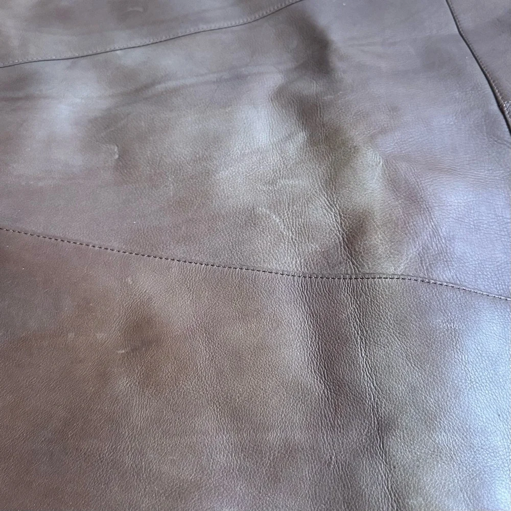 Boulder Ridge leather garment bag